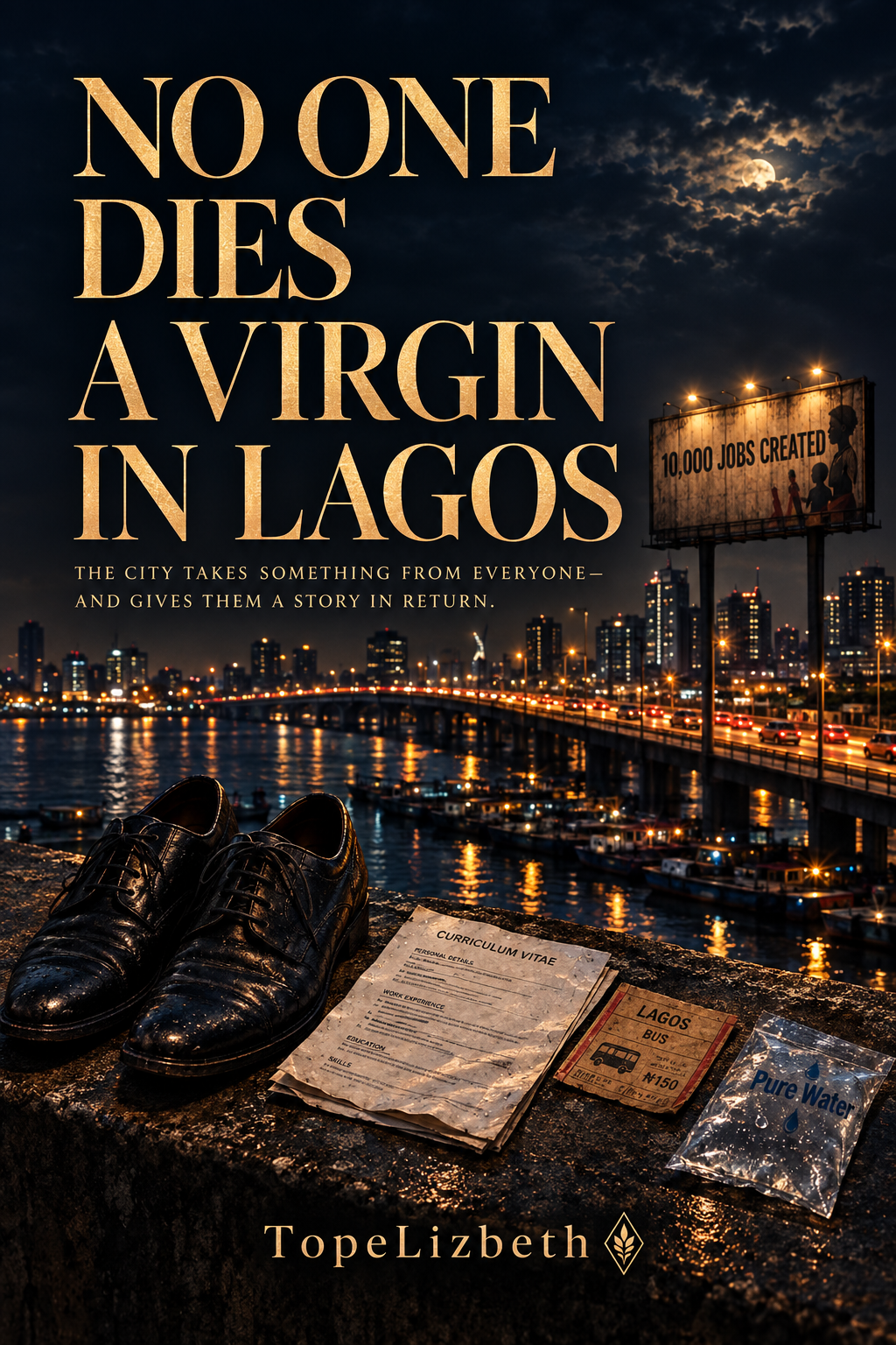Cover of No One Dies A Virgin in Lagos by TopeLizbeth