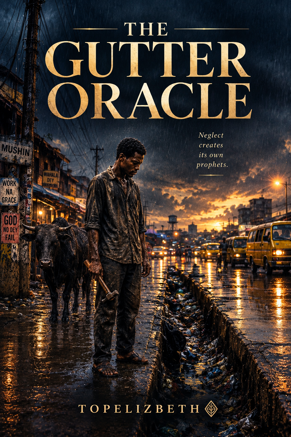 Cover of The Gutter Oracle by TopeLizbeth